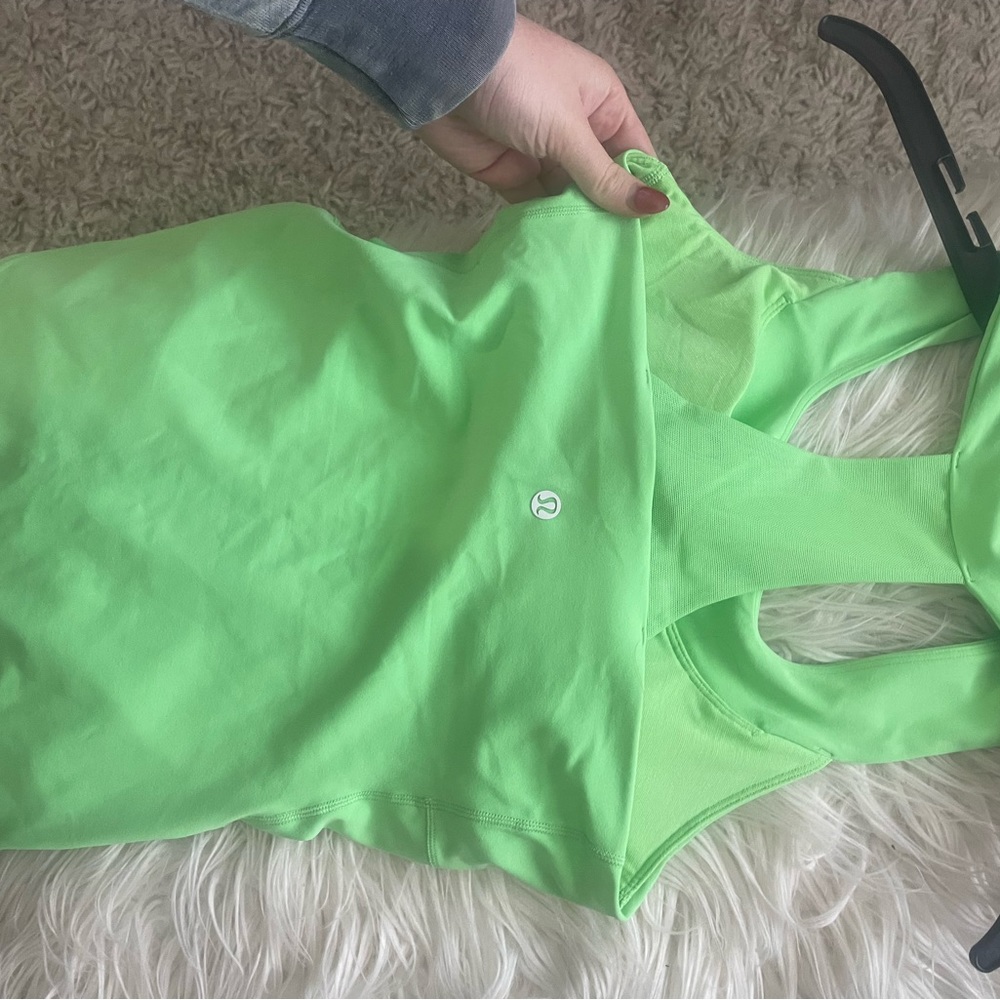 Green Lululemon Tank top